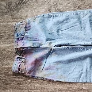 Boohoo paint splash jeans